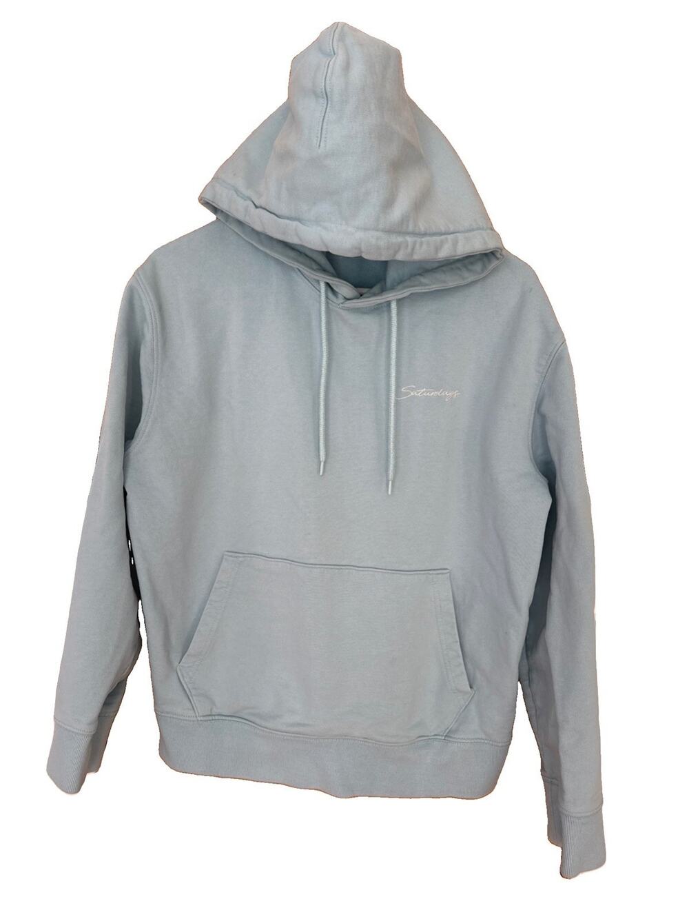 Saturdays New York City NYC Ditch Miller Standard Hoodie Sky Blue Men’s Medium